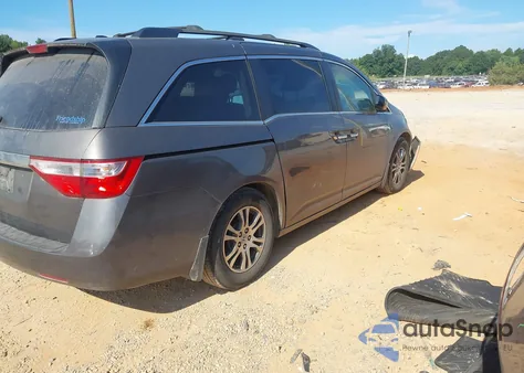 2012 Honda Odyssey Ex-L z USA, uszkodzony, nr VIN 5FNRL5H66CB034776